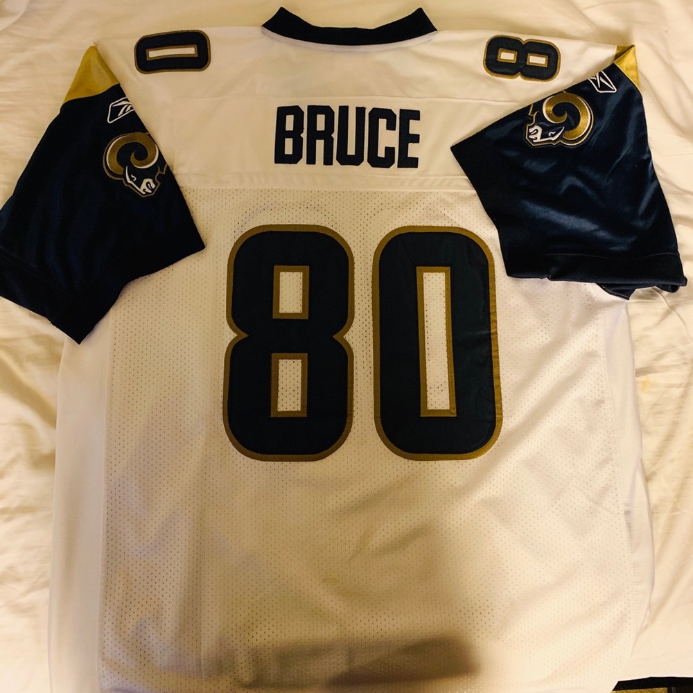 St Louis Rams legendary Issac Bruce NFL Jersey